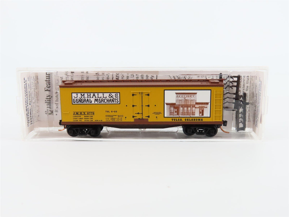 N Scale Micro-Trains MTL NSC 03-48 JMHX JM Hall &amp; Company 40&#39; Box Car #8779