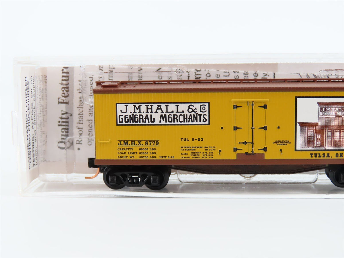 N Scale Micro-Trains MTL NSC 03-48 JMHX JM Hall &amp; Company 40&#39; Box Car #8779