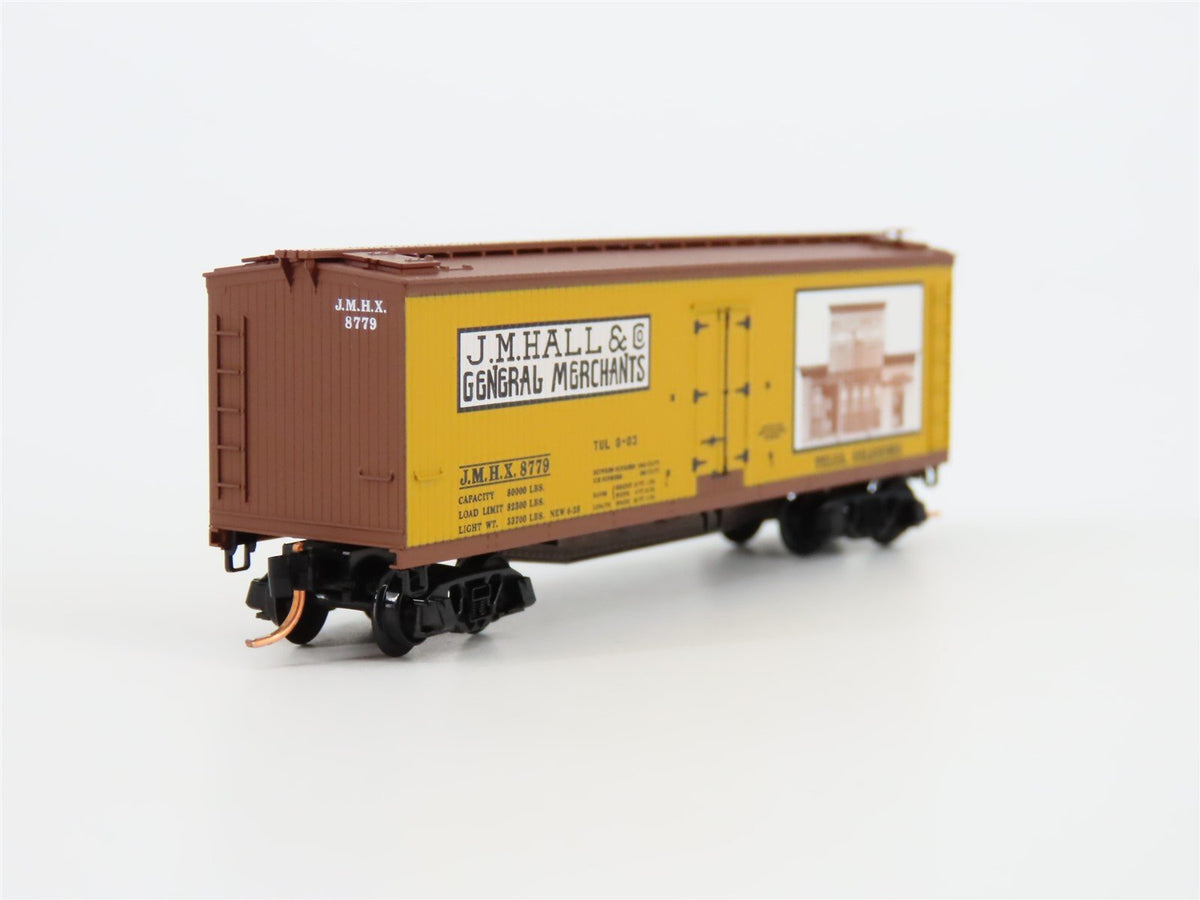 N Scale Micro-Trains MTL NSC 03-48 JMHX JM Hall &amp; Company 40&#39; Box Car #8779