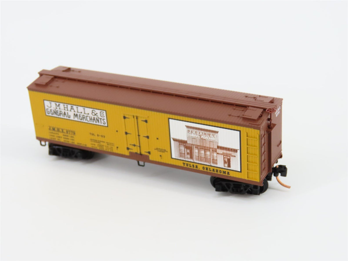 N Scale Micro-Trains MTL NSC 03-48 JMHX JM Hall &amp; Company 40&#39; Box Car #8779