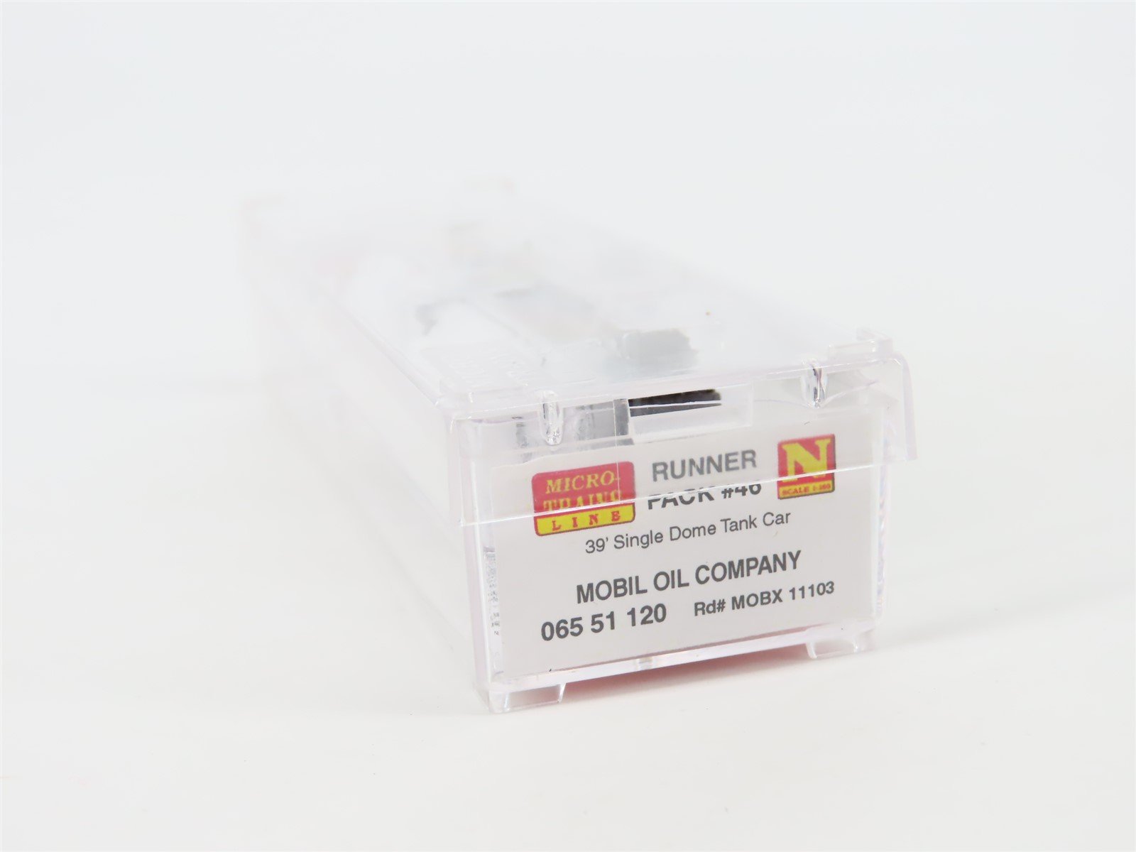 N Scale Micro-Trains MTL #06551120 MOBX Mobil Oil Single Dome Tank Car #11103