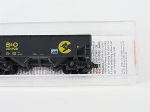 N Micro-Trains MTL 05544510 B&O Chessie System 2-Bay Hopper #234928 w/ Graffiti