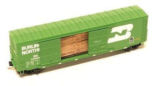 N Micro-Trains MTL #03700060 BN Burlington Northern 50' Box Car #239820 w/ Load