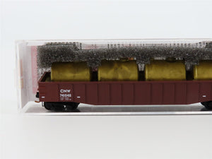 N Scale Micro-Trains MTL #10500526 CNW/UP 50' Gondola #741048 w/ Load