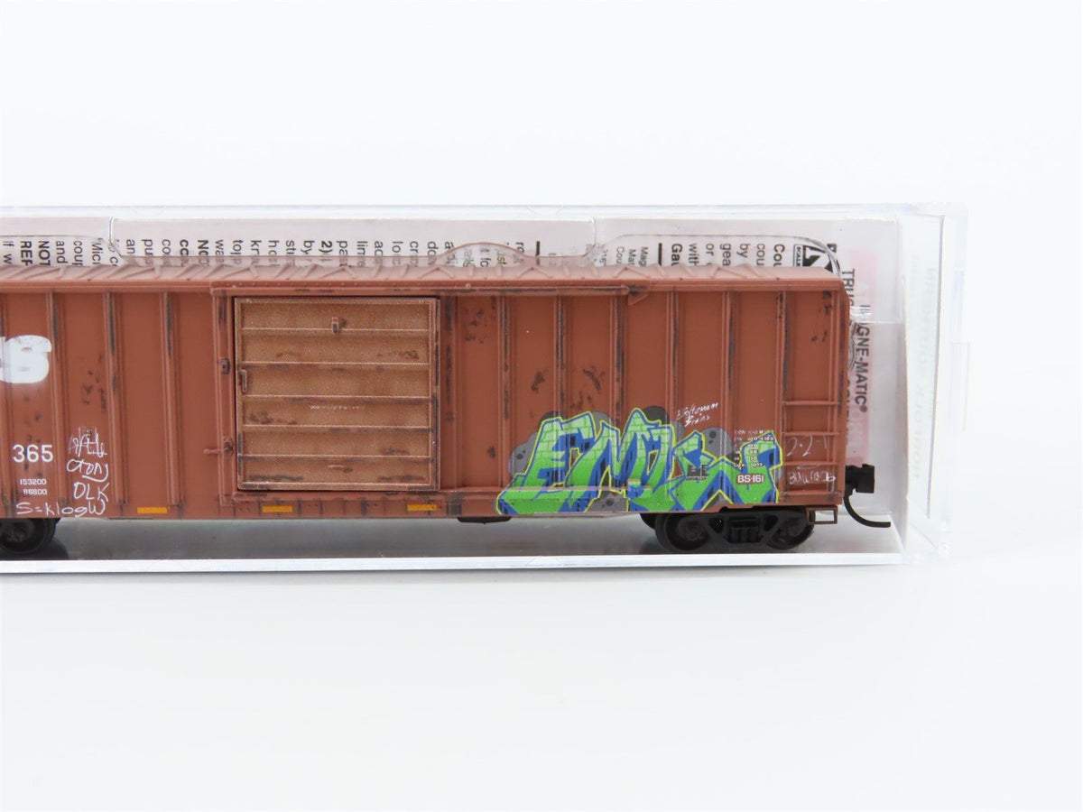 N Micro-Trains MTL 02553733 NS Norfolk Southern 50&#39; Box Car 403265 - w/ Graffiti