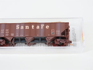 N Micro-Trains MTL 10851120 ATSF Santa Fe 3-Bay Hopper 179463 w/Ichabod Graffiti