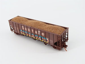 N Micro-Trains MTL 10851120 ATSF Santa Fe 3-Bay Hopper 179463 w/Ichabod Graffiti