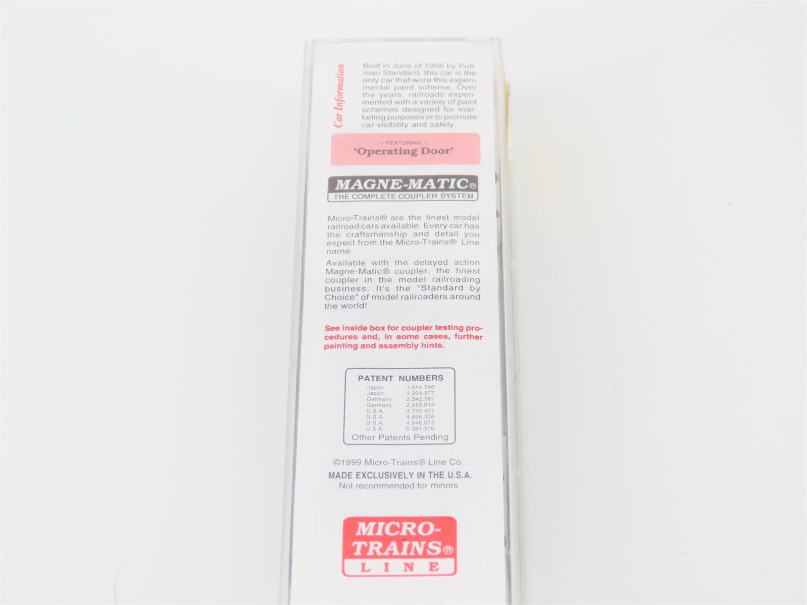 N Scale Micro-Trains MTL 20400 BM Boston & Maine 40' Single Door Box Car #74706