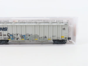 N Micro-Trains MTL #09844020 NS Norfolk Southern 50' Airslide Hopper w/ Graffiti