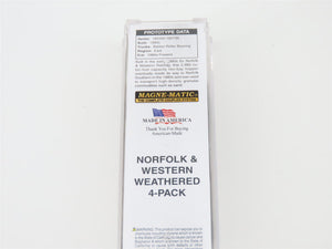 N Scale Micro-Trains MTL 09244051 NW Norfolk & Western 2-Bay Hopper - Weathered