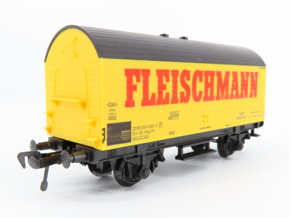 HO Scale Fleischmann European &quot;Fleischmann Logo&quot; Reefer #003-4P