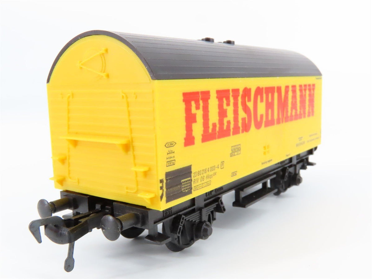 HO Scale Fleischmann European &quot;Fleischmann Logo&quot; Reefer #003-4P