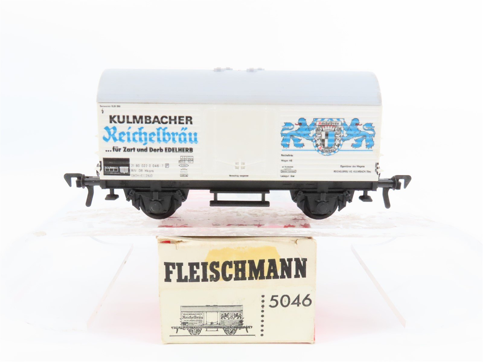 HO Scale Fleischmann 5046 Kulmbacher Reichelbräu Beer Reefer #046-7P