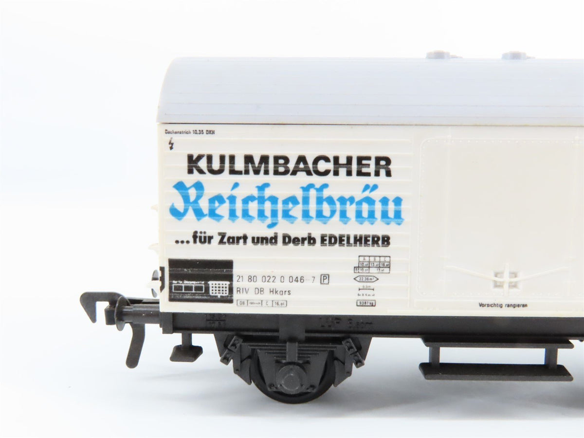 HO Scale Fleischmann 5046 Kulmbacher Reichelbräu Beer Reefer #046-7P