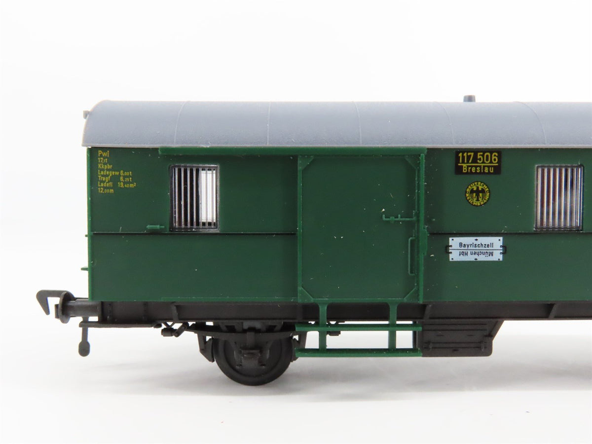 HO Scale Fleischmann 5005 DRG German Baggage Passenger Car #117 506