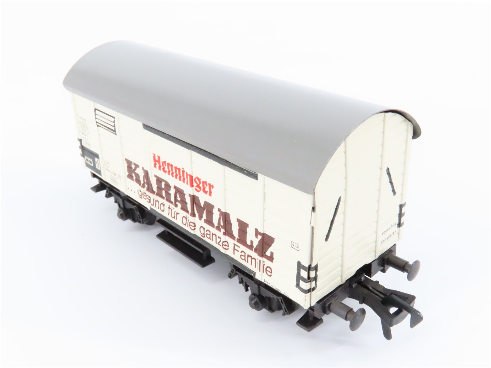 HO Scale Fleischmann Tinplate 5024 Henninger Karamalz Reefer #744-3P
