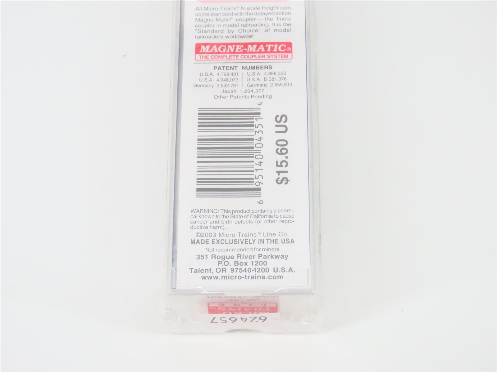 N Micro-Trains MTL 21440 NYRX New York Central 