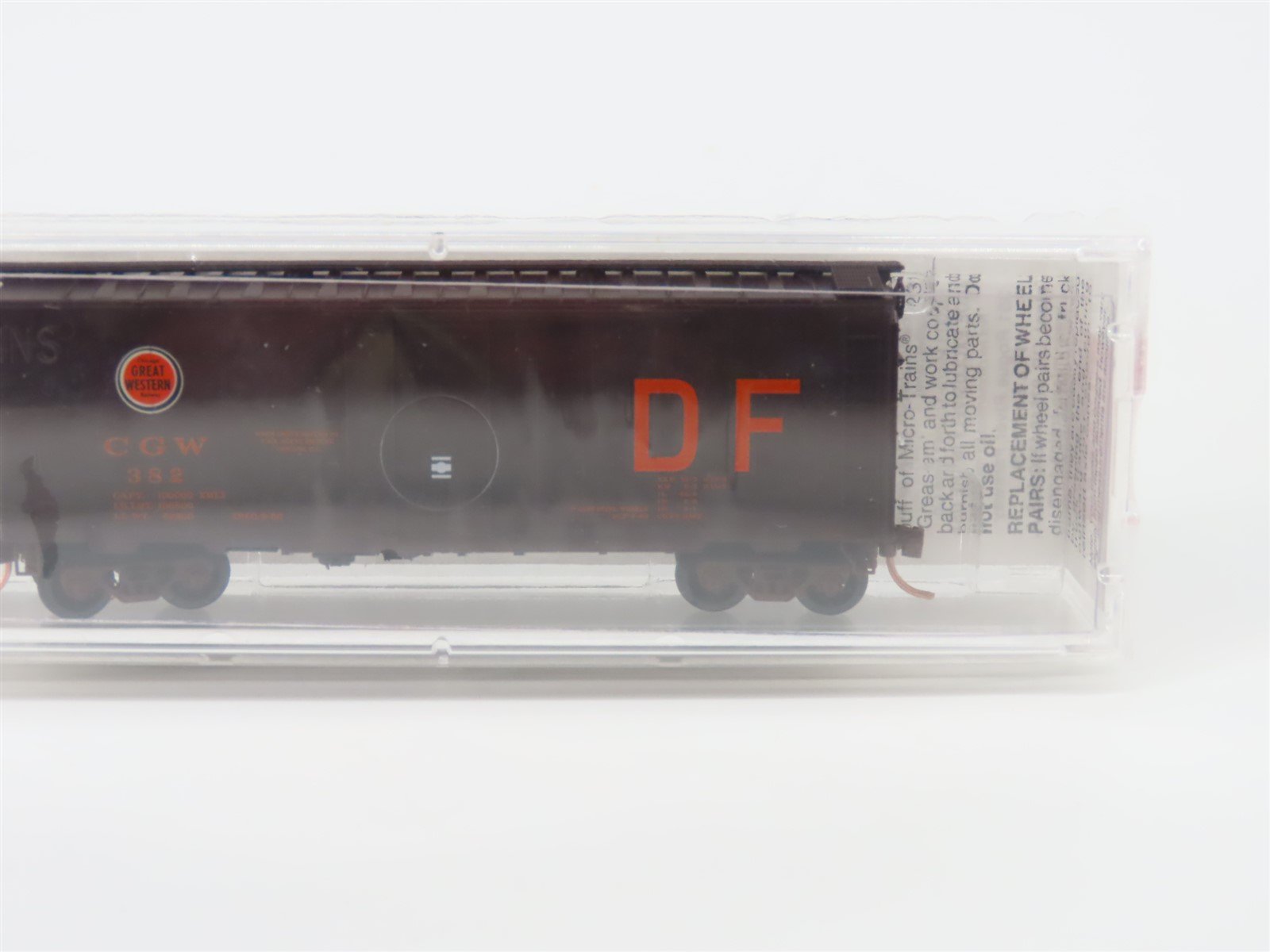 N Scale Micro-Trains MTL 21430 CGW Chicago Great Western 40' Box Car #382 Sealed