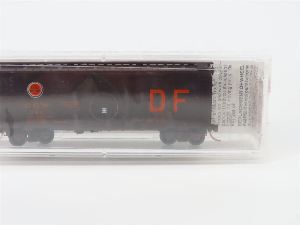 N Scale Micro-Trains MTL 21430 CGW Chicago Great Western 40&#39; Box Car #382 Sealed