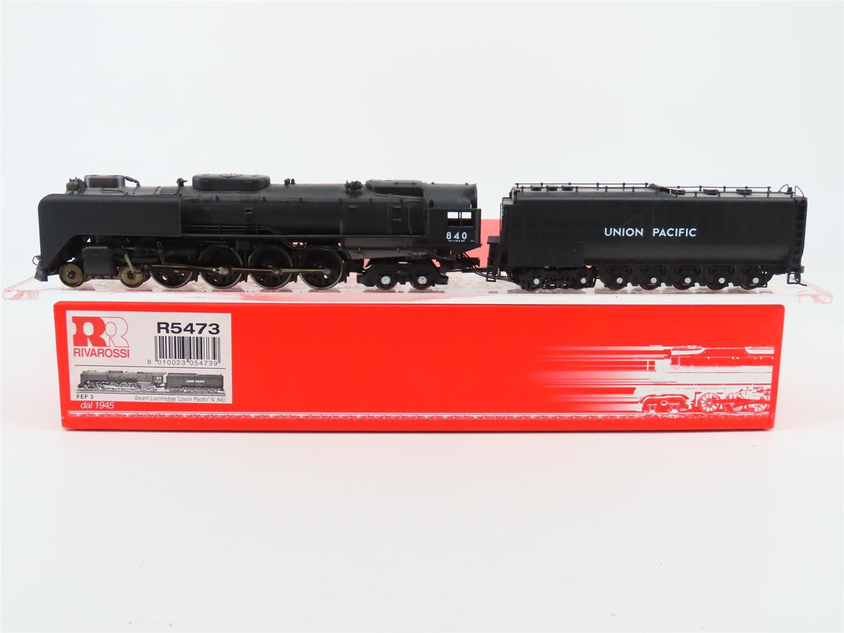 HO Scale Rivarossi R5473 UP Union Pacific 4-8-4 Steam Locomotive #840