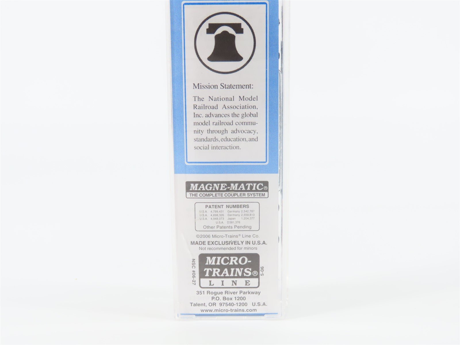 N Scale Micro-Trains MTL NSC 06-27 NMRA ITR Independence Terminal Box Car #4888