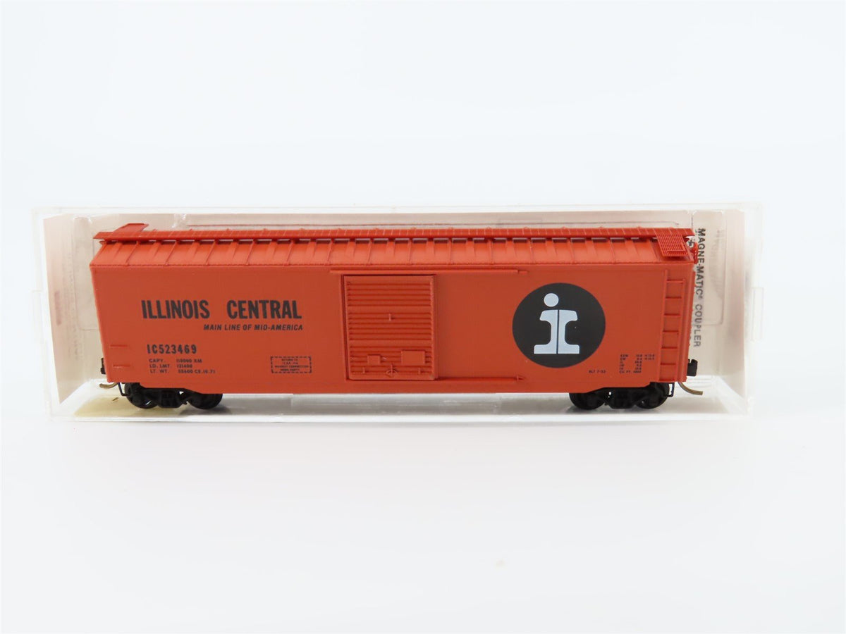 N Scale Micro-Trains MTL 31030 IC Illinois Central 50&#39; Box Car #523469