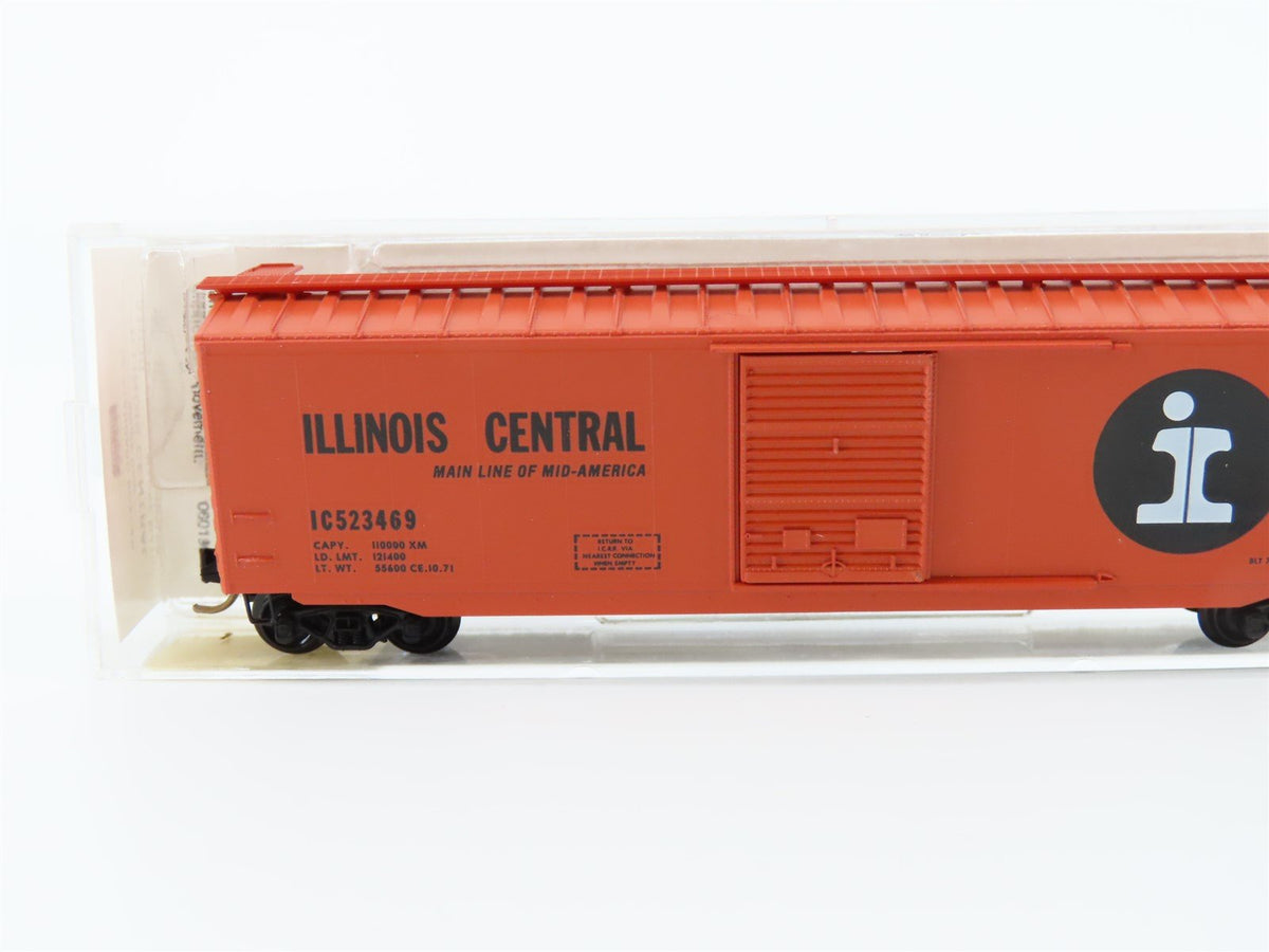 N Scale Micro-Trains MTL 31030 IC Illinois Central 50&#39; Box Car #523469