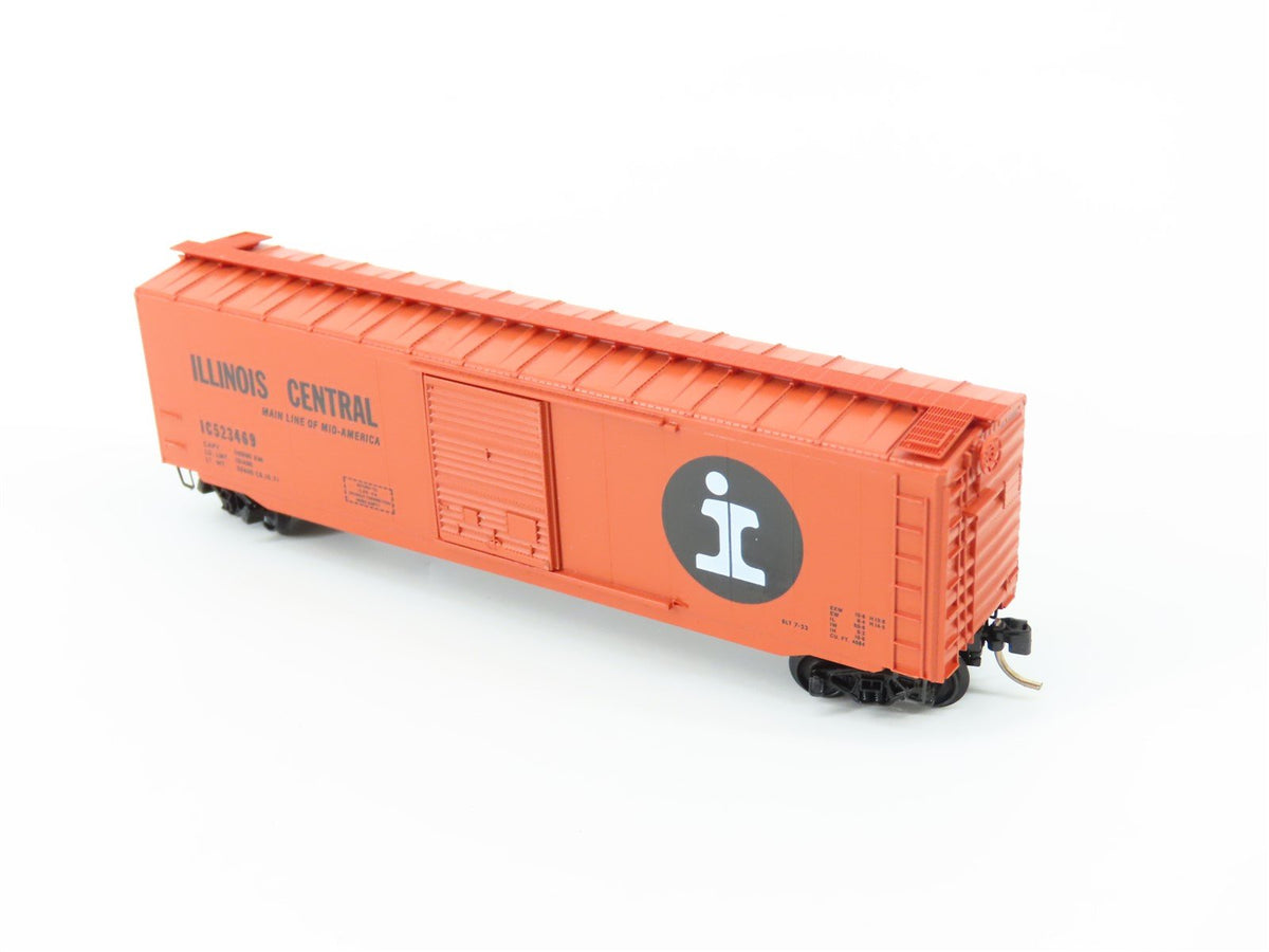 N Scale Micro-Trains MTL 31030 IC Illinois Central 50&#39; Box Car #523469