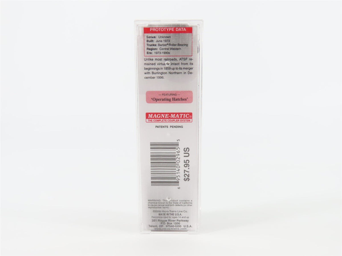 N Scale Micro-Trains MTL 09444102 ATSF Santa Fe 3-Bay Hopper #313867 w/ Graffiti