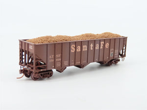 N Scale Micro-Trains MTL 10854120 ATSF Santa Fe 3-Bay Hopper #179698 w/ Graffiti