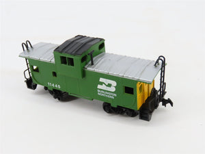 HO Scale Bachmann BN Burlington Northern F7A Diesel Locomotive #9710 w/ Caboose