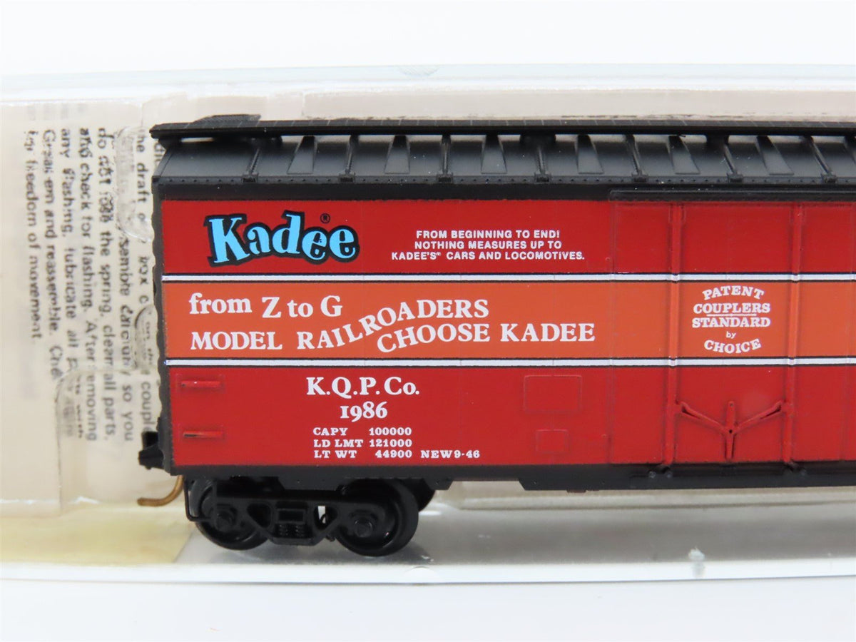 N Scale Kadee Micro-Trains MTL 21046 KQPC 40th Anniversary 40&#39; Box Car #1986