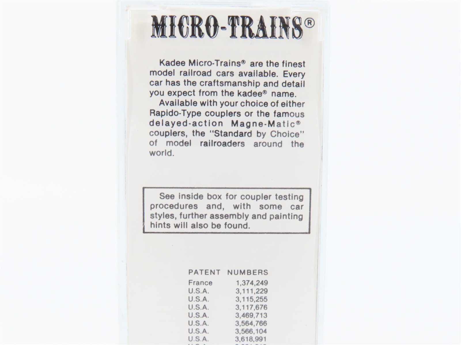 N Scale Kadee Micro-Trains MTL 21046 KQPC 40th Anniversary 40' Box Car #1986