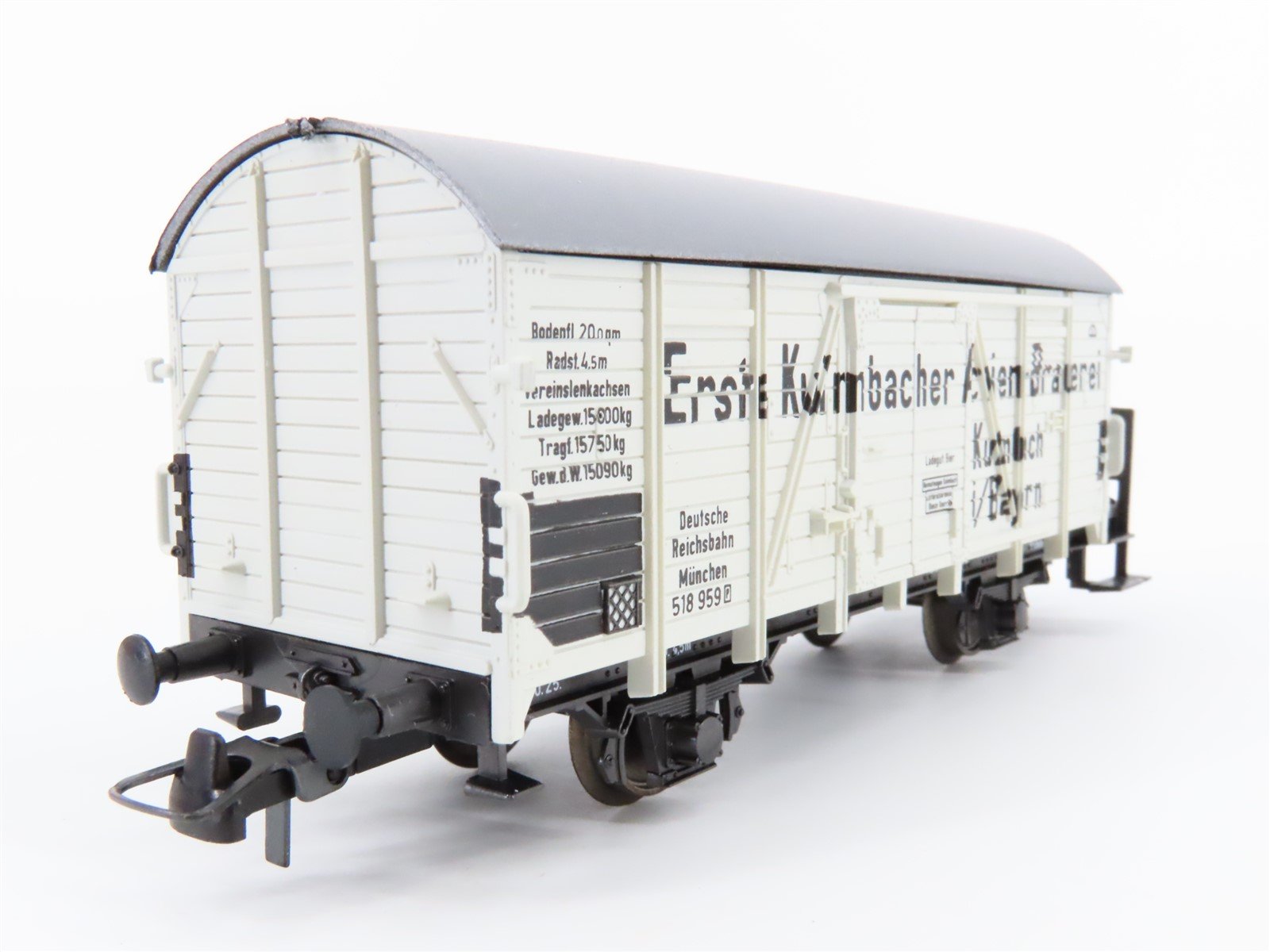 HO Roco 46015 DR German Erste Kulmbacher Actienbrauerei Beer Reefer #518 959P
