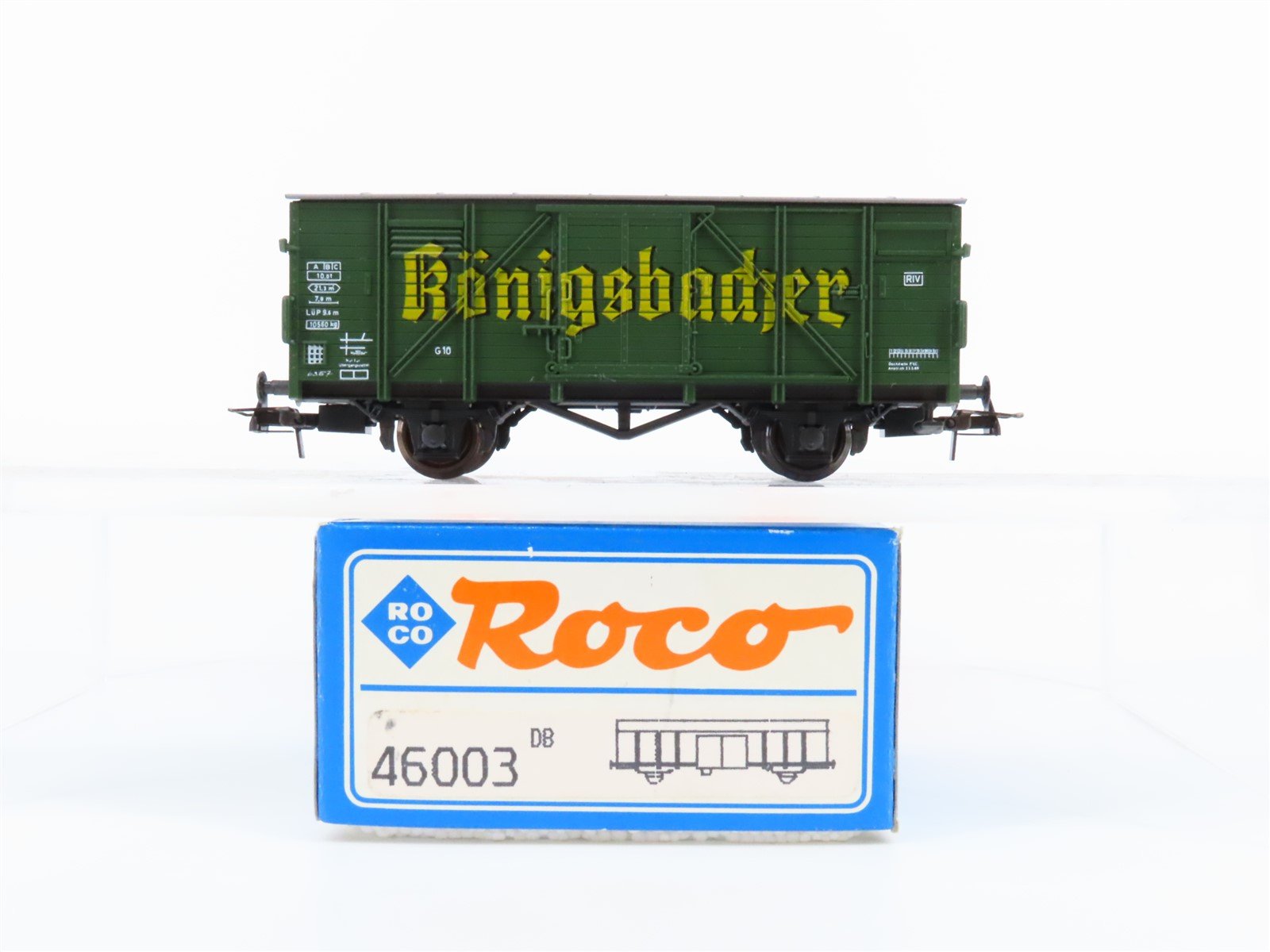 HO Scale Roco 46003 German Königsbacher Beer Reefer No#