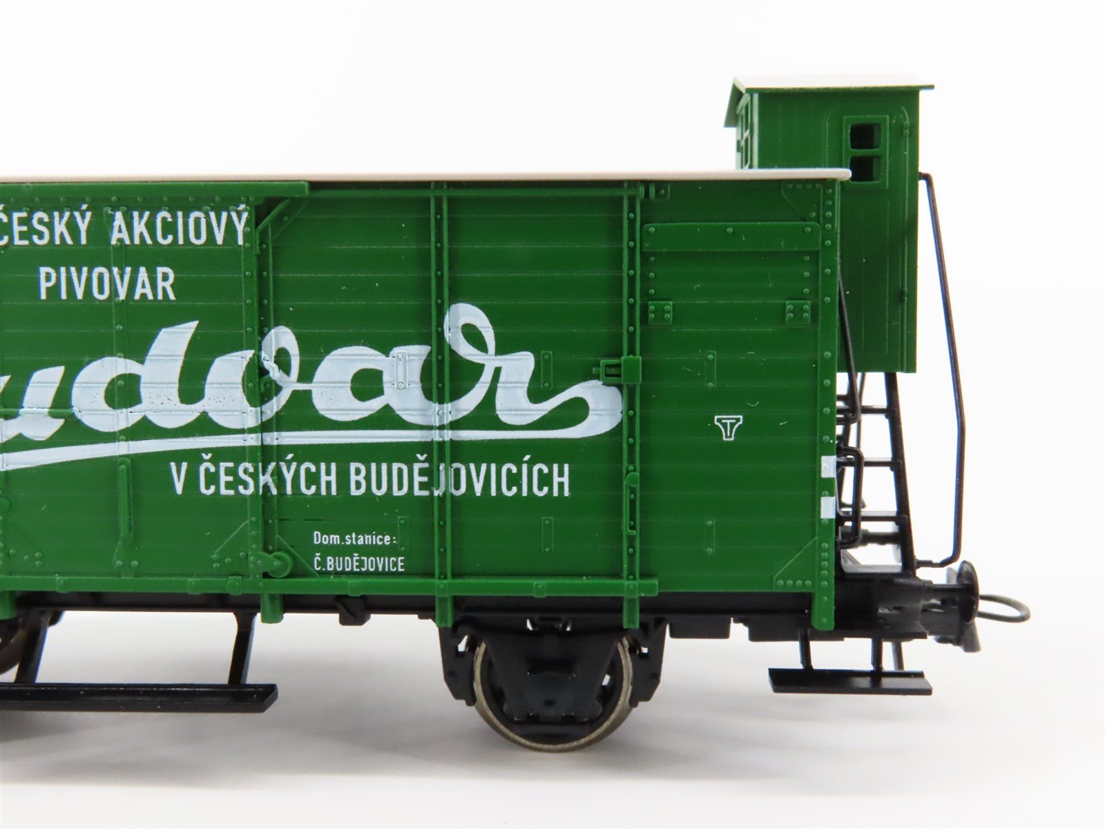 HO Scale Roco 47673 CSD Czechoslovak Budvar Beer Reefer #510243P