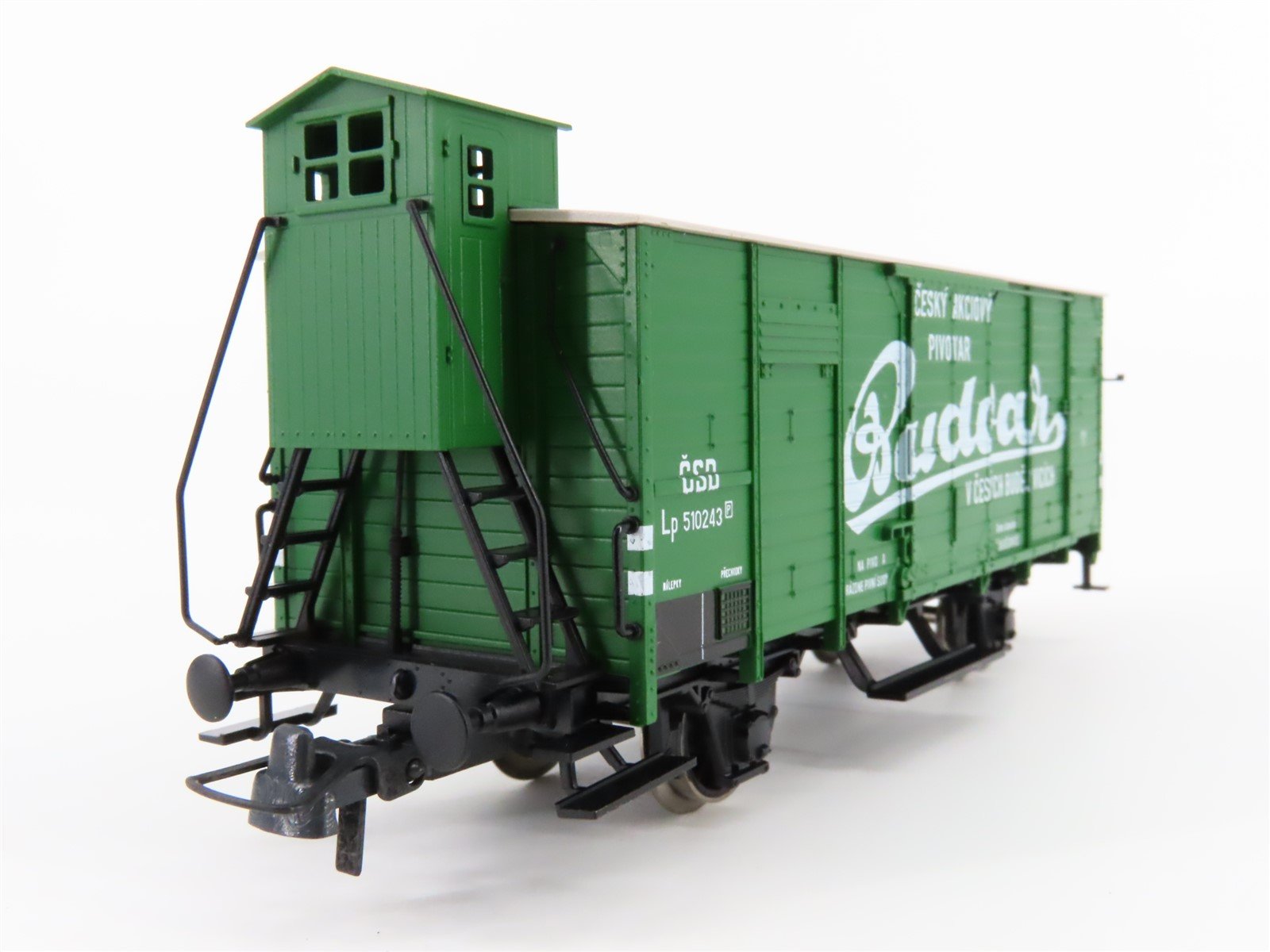 HO Scale Roco 47673 CSD Czechoslovak Budvar Beer Reefer #510243P