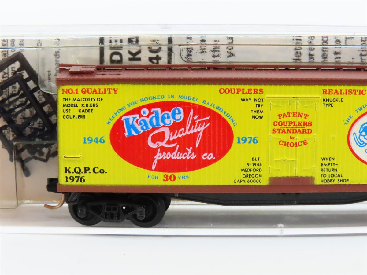 N Scale Kadee Micro-Trains MTL 47990 KQPC 1946-1976 40&#39; Reefer #1976 - Red Label