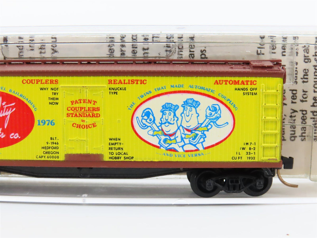 N Scale Kadee Micro-Trains MTL 47990 KQPC 1946-1976 40&#39; Reefer #1976 - Red Label