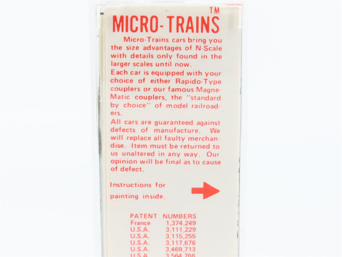 N Scale Kadee Micro-Trains MTL 47990 KQPC 1946-1976 40&#39; Reefer #1976 - Red Label