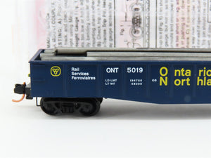 N Micro-Trains MTL 10500190 ONT Ontario Northland 50' Gondola w/ Load #5019