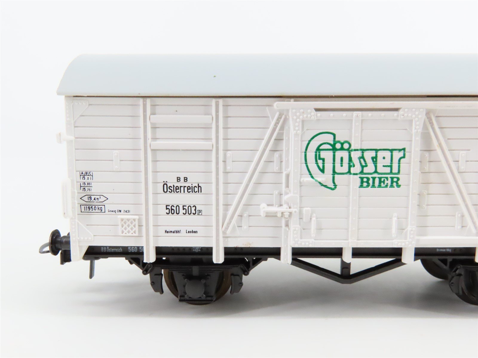 HO Scale Roco 46030 BBO Austrian Gösser Beer Reefer #560 503P
