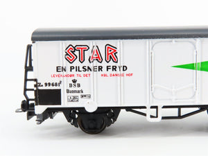 HO Scale Liliput 22164 DSB Danish Viking Export Beer Reefer #99681P