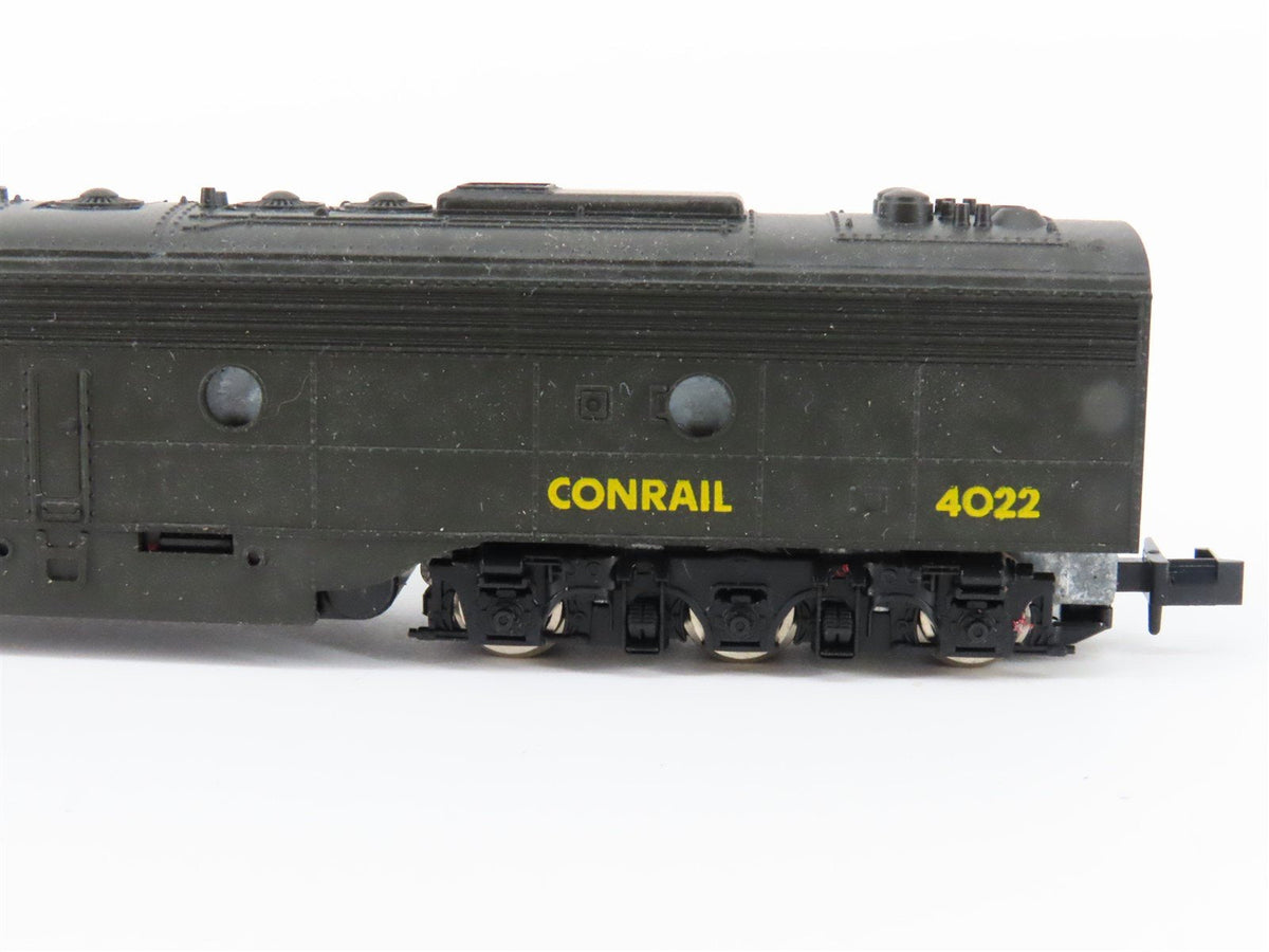 N Scale Con-Cor 8407 CR Conrail Inspection Passenger Train Set