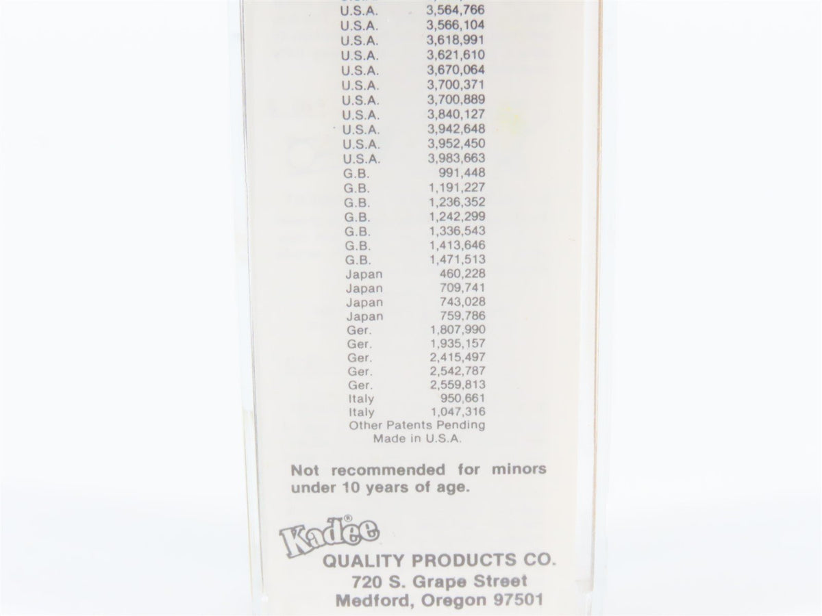 N Kadee Micro-Trains MTL 69010 WFEX Western Fruit Express Mechanical Reefer #823