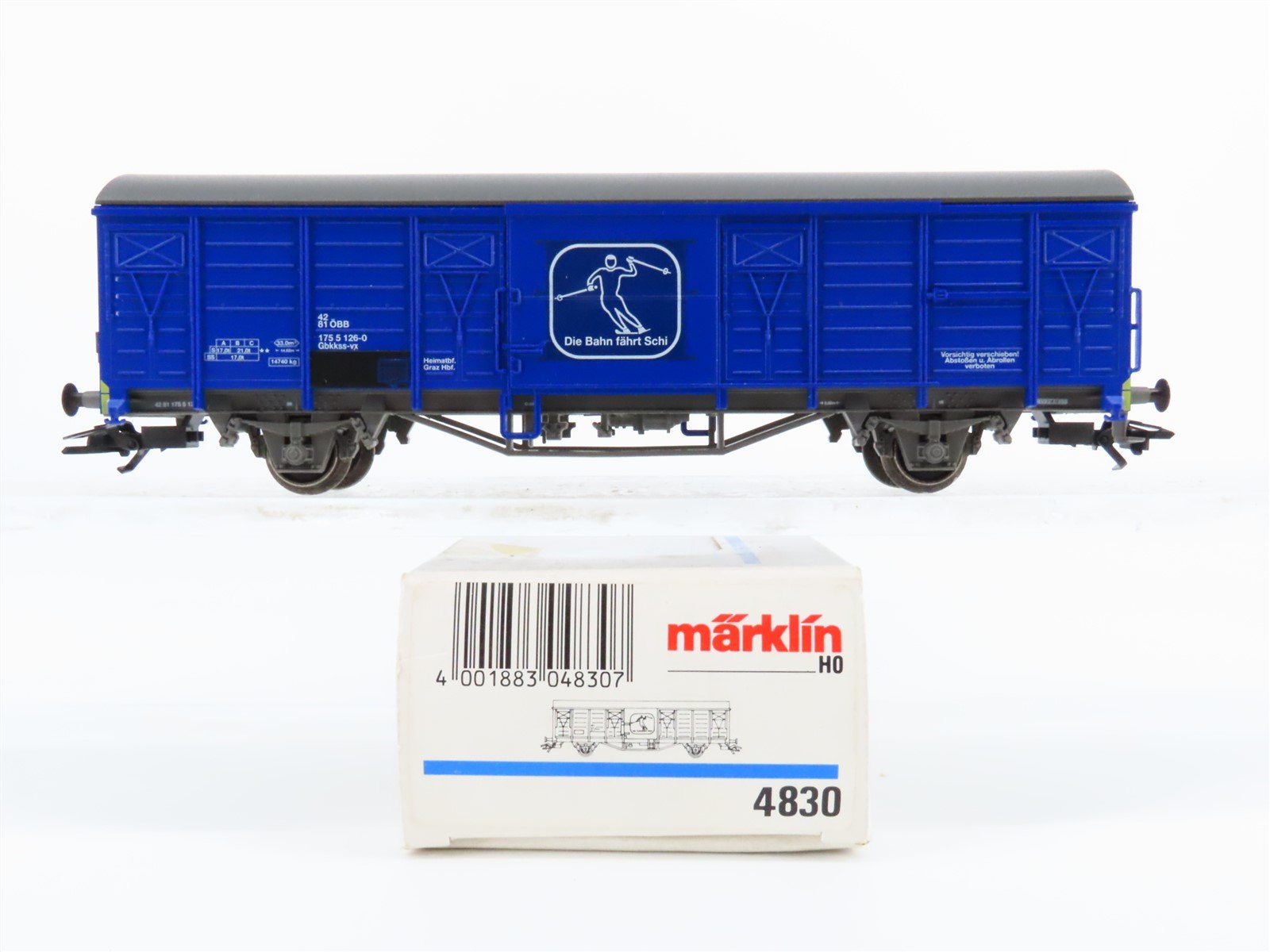 HO Scale Marklin 4830 OBB Austrian Federal Box Car #126-0