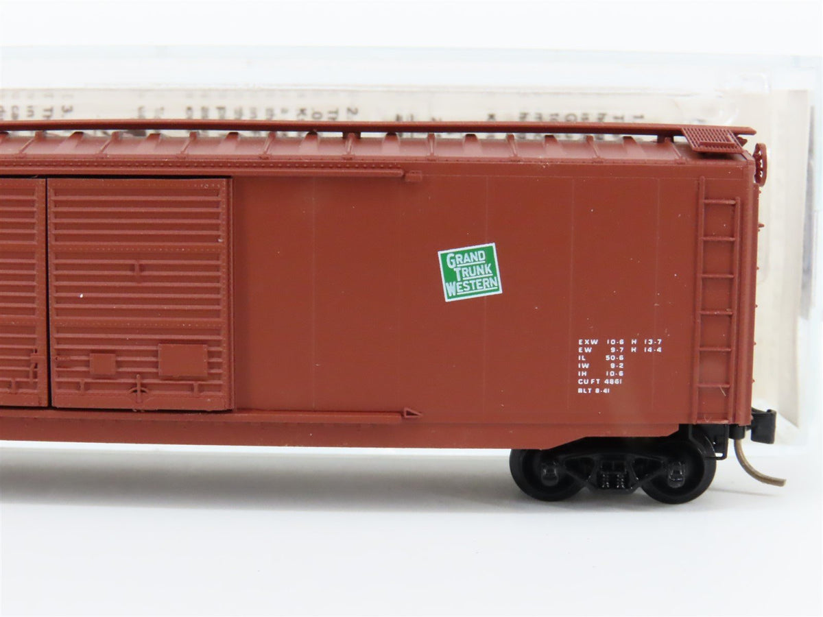 N Scale Kadee Micro-Trains MTL 34170 GTW Grand Trunk Western 50&#39; Box Car #591450