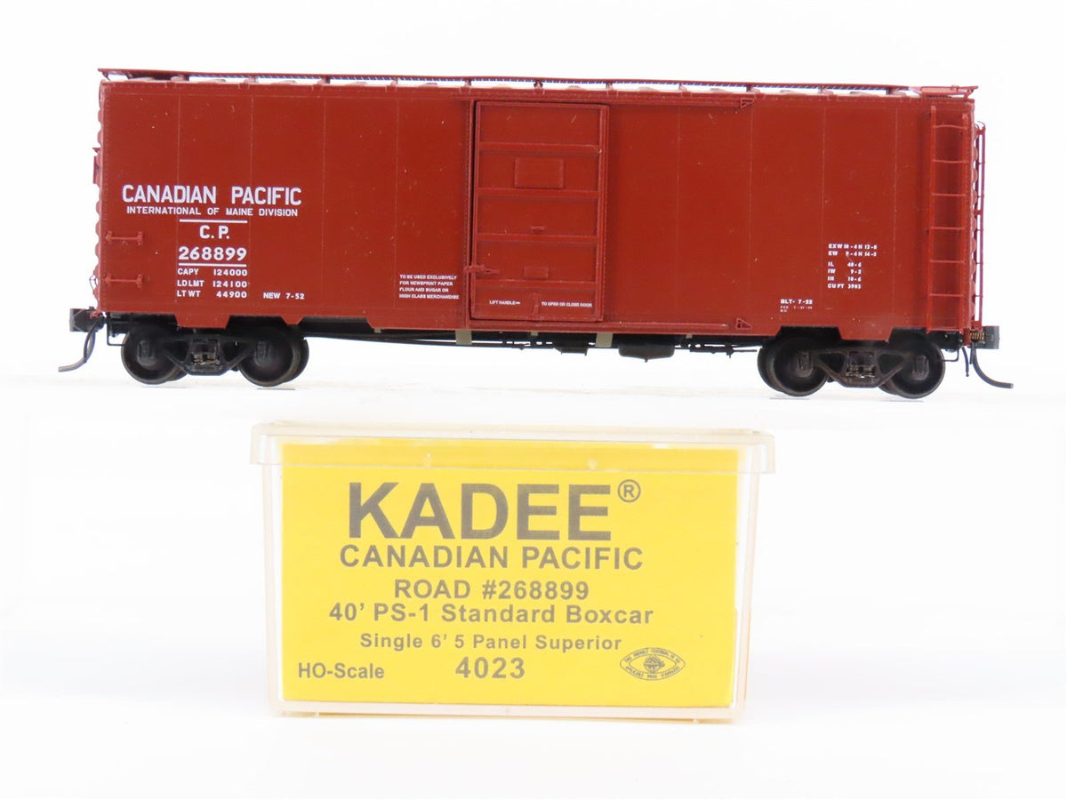 HO Scale Kadee 4023 CP Canadian Pacific 40&#39; PS-1 Boxcar #268899