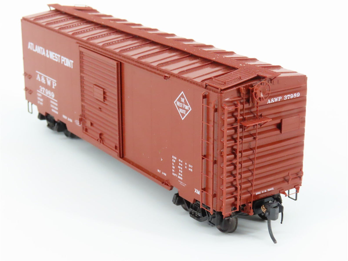 HO Scale Kadee 5106 AWP Atlanta &amp; West Point 40&#39; PS-1 Boxcar #37989