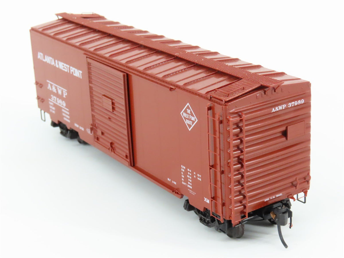 HO Scale Kadee 5106 AWP Atlanta &amp; West Point 40&#39; PS-1 Boxcar #37989